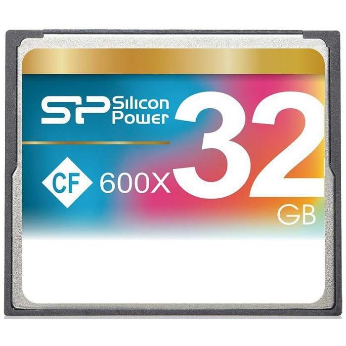 Карты памяти - Silicon Power memory card CF 32GB 600x - быстрый заказ от производителя