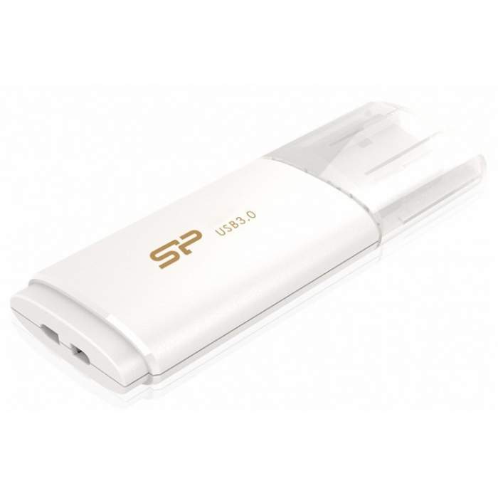 USB memory stick - Silicon Power flash drive 64GB Blaze B06 USB 3.0, white - quick order from manufacturer