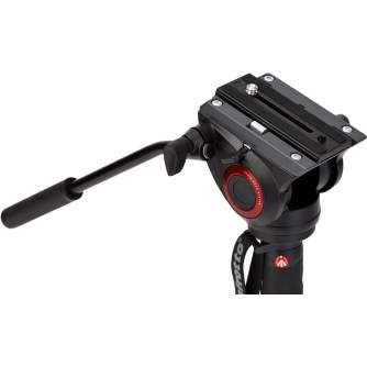 Monopods - Manfrotto XPRO 4 section video monopod w Fluid head & FLUIDTECH base (MVMXPRO500) - quick order from manufacturer