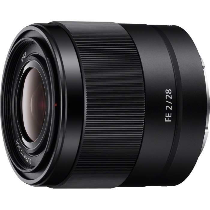 Mirrorless Lenses - Sony FE 28mm F2 (Black) | (SEL28F20) - quick order from manufacturer