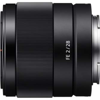 Mirrorless Lenses - Sony FE 28mm F2 (Black) | (SEL28F20) - быстрый заказ от производителя