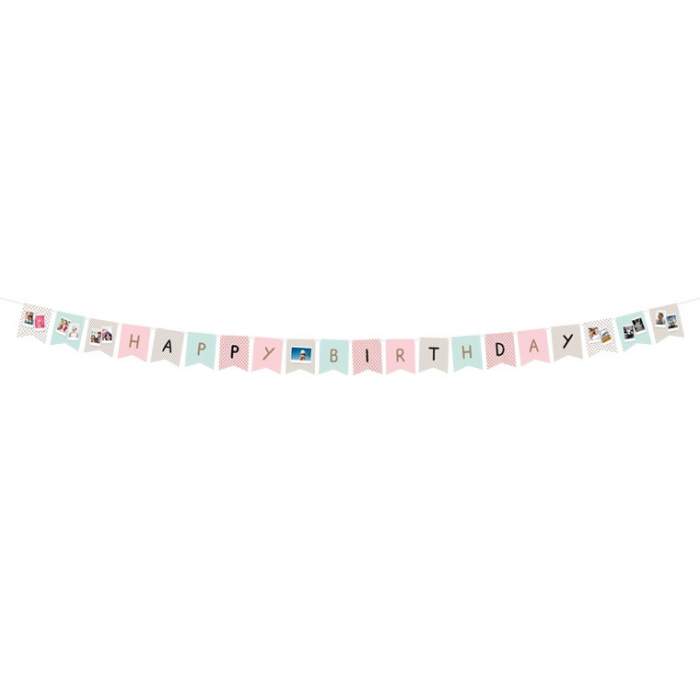 Discontinued - Fujifilm Instax photo garland Happy Birthday