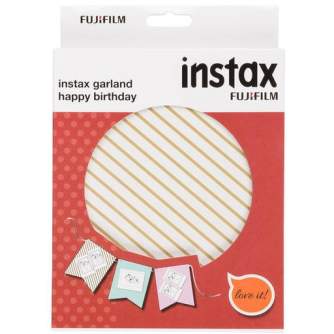 Discontinued - Fujifilm Instax photo garland Happy Birthday