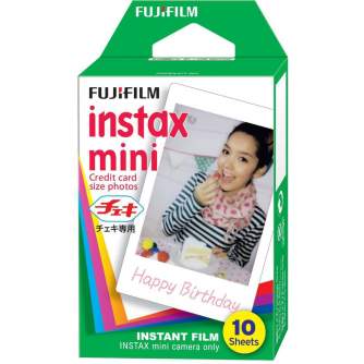 Film for instant cameras - FUJIFILM instax mini film (glossy) (color) (1x10 - single pack) - quick order from manufacturer