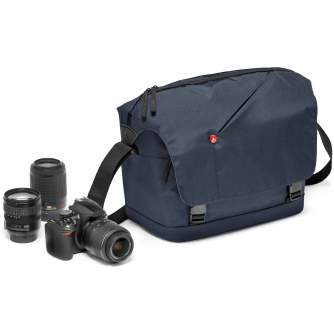 Discontinued - Manfrotto messenger NX V2, blue (MB NX-M-IBU-2)