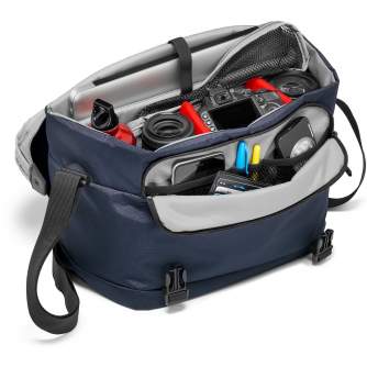 Discontinued - Manfrotto messenger NX V2, blue (MB NX-M-IBU-2)