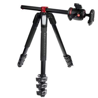 Photo Tripods - Manfrotto 190 ALU 4 SEC KIT BALL HEAD - buy today in store and with delivery