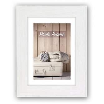 Photo Frames - Zep Wooden Photo Frame V21683 Nelson 3 White 15x20 cm - quick order from manufacturer