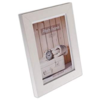 Foto rāmis - Zep Wooden Photo Frame V21683 Nelson 3 White 15x20 cm - ātri pasūtīt no ražotāja