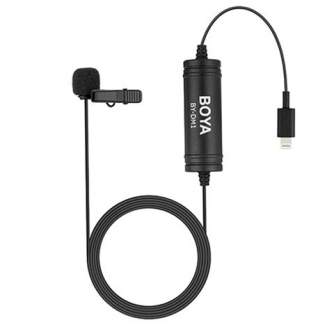 Piespraužamie mikrofoni (Lavalier) - Boya Lavalier Microphone BY-DM1 for iOS with Lighting connector - ātri pasūtīt no ražotāja