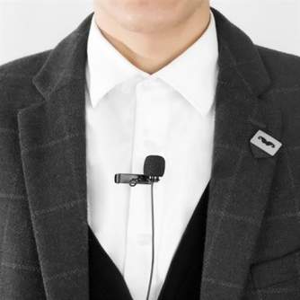 Piespraužamie mikrofoni (Lavalier) - Boya Lavalier Microphone BY-DM1 for iOS with Lighting connector - ātri pasūtīt no ražotāja