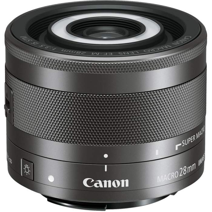 Mirrorless Lenses - Canon LENS EF-M 28mm f/3.5 Macro IS STM - quick order from manufacturer