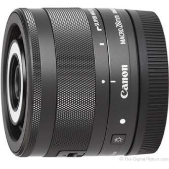 Mirrorless Lenses - Canon LENS EF-M 28mm f/3.5 Macro IS STM - quick order from manufacturer