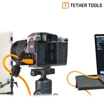 Cables - Tether Tools TETHERPRO USB 3.0 TO USB-C 4.6 M ORANGE - quick order from manufacturer