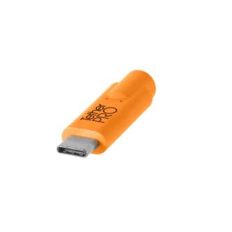 Cables - Tether Tools TETHERPRO USB 3.0 TO USB-C 4.6 M ORANGE - quick order from manufacturer