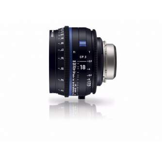 CINEMA Video Lences - ZEISS COMPACT PRIME CP,3 18MM T2,9 CANON EF - quick order from manufacturer