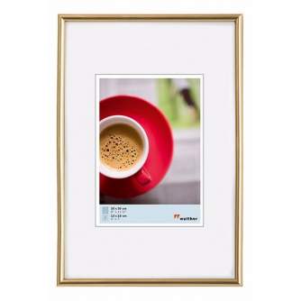 Photo Frames - Walther Galeria Gold 10x15 Photo Frame KG015H 100603 - 6x4. - quick order from manufacturer