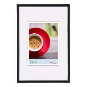 Photo Frames - Walther Galeria Black 40x50 Picture Frame KB050H 100611 - quick order from manufacturer