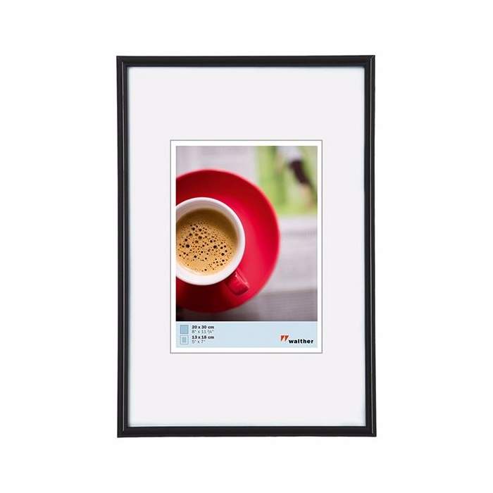 Photo Frames - Walther Galeria Black 40x50 Picture Frame KB050H 100611 - quick order from manufacturer