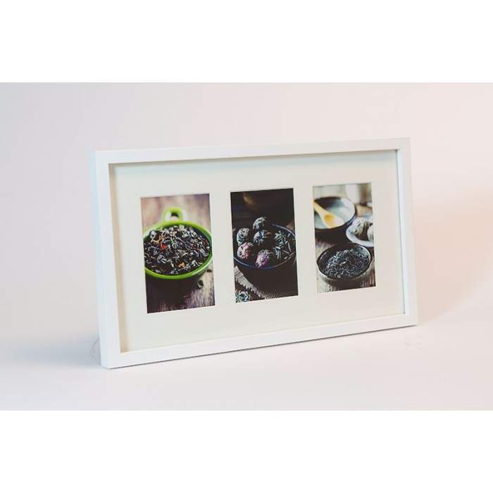 Photo Frames - FOCUS VIVALDI WHITE 3-COLLAGE 10X15 - quick order from manufacturer