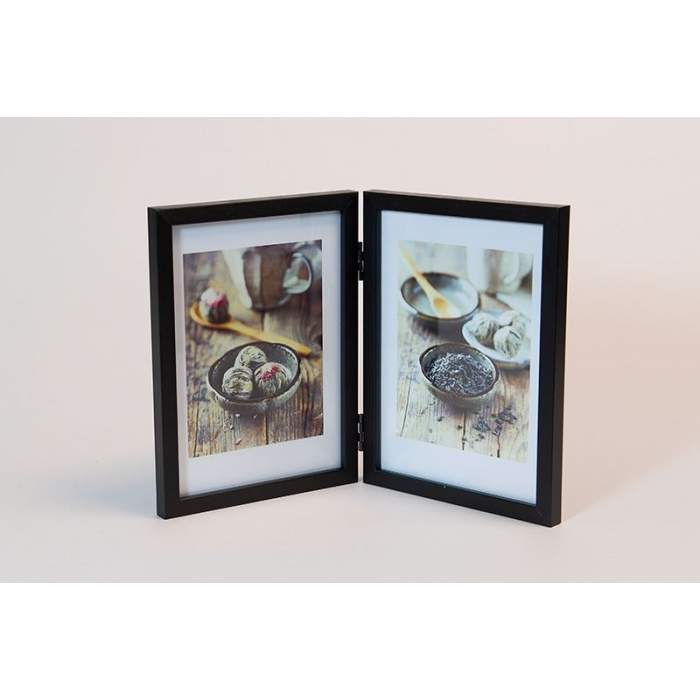 Photo Frames - FOCUS ROCK BLACK DOUBLE 13X18 - quick order from manufacturer