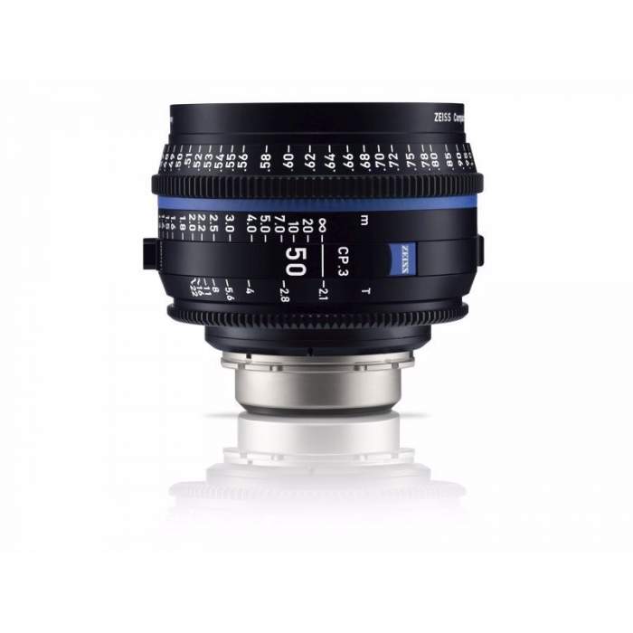 CINEMA видео объективы - ZEISS COMPACT PRIME CP,3 50MM T2,1 PL - быстрый заказ от производителя