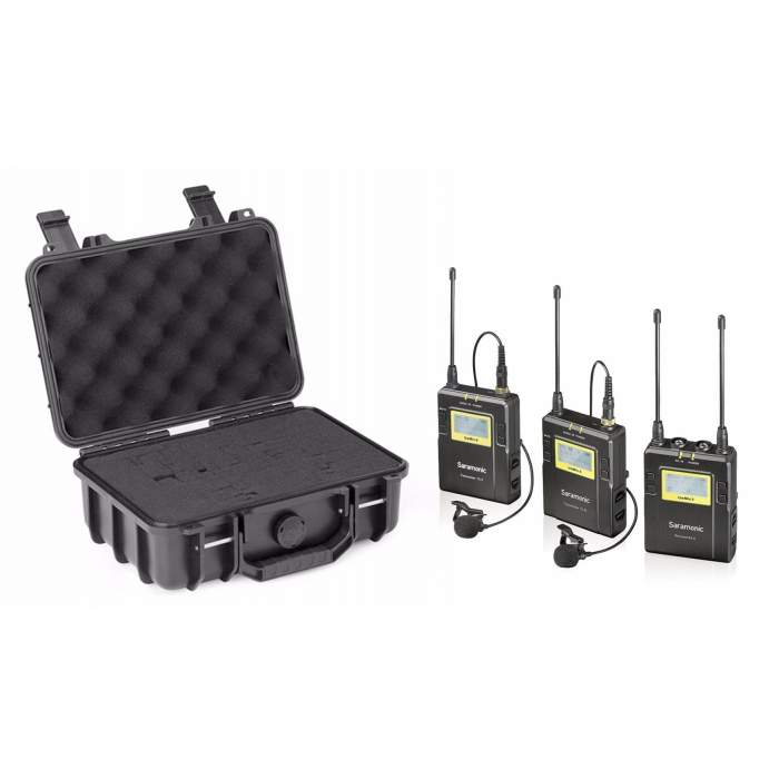 Wireless Audio Systems - SARAMONIC UWMIC9 (TX9 +TX9 +RX9) W/ CASE SR-C6 - quick order from manufacturer