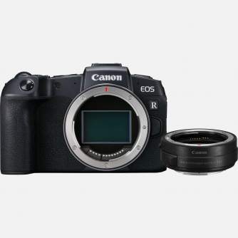 Bezspoguļa kameras - Canon EOS RP Body Hybrid camera + EF-EOS R adapter - ātri pasūtīt no ražotāja