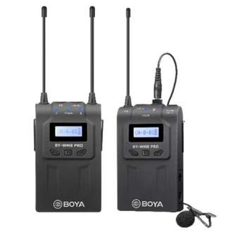 Wireless Audio Systems - Boya UHF Dual Lavalier Microphone Wireless BY-WM8 Pro-K1 - quick order from manufacturer