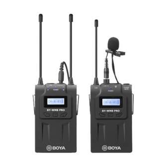 Wireless Audio Systems - Boya UHF Dual Lavalier Microphone Wireless BY-WM8 Pro-K1 - quick order from manufacturer