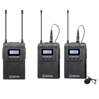 Wireless Audio Systems - Boya UHF Dual Lavalier Microphone Wireless BY-WM8 Pro-K2 - quick order from manufacturer