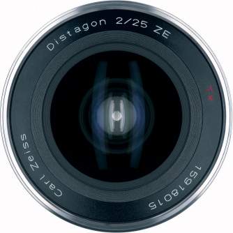Objektīvi bezspoguļa kamerām - ZEISS Distagon T* 25mm f/2 ZE Canon EF Lens - ātri pasūtīt no ražotāja