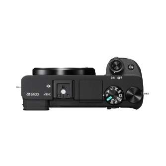 Mirrorless Cameras - Sony A6400 Body (Black) | (ILCE-6400/B) | (6400) | (Alpha 6400) - quick order from manufacturer