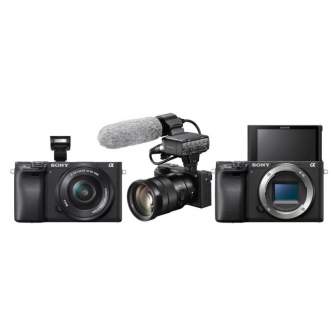 Bezspoguļa kameras - Sony A6400 Body (Black) | (ILCE-6400/B) | (6400) | (Alpha 6400) - быстрый заказ от производителя