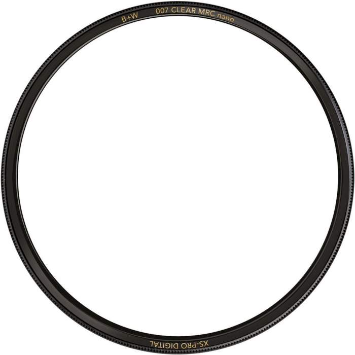 Protection Clear Filters - B+W Filter XS-Pro Digital 007 Clear filter MRC Nano 49mm - quick order from manufacturer