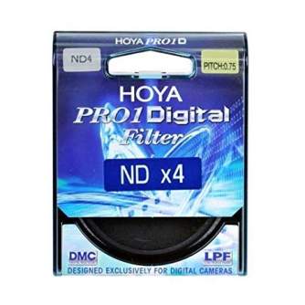 Neutral Density Filters - Hoya NDx4 Pro1 Digital 52mm - quick order from manufacturer