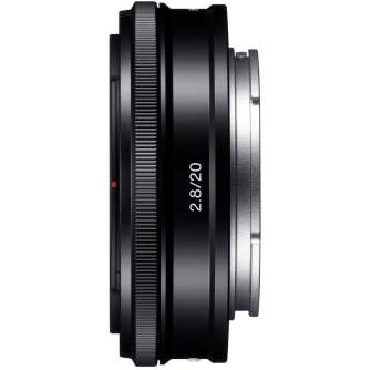 Mirrorless Lenses - Sony E 20mm F2.8 (Black) | (SEL20F28) - быстрый заказ от производителя