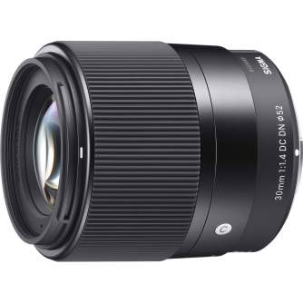 Objektīvi bezspoguļa kamerām - Sigma 30mm F1.4 DC DN for Micro Four Thirds MFT M43 Black ART - ātri pasūtīt no ražotāja