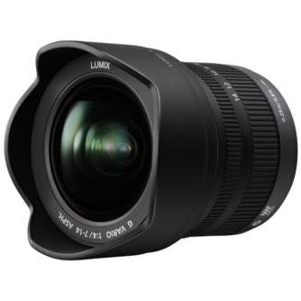 Mirrorless Lenses - Panasonic LUMIX G Vario 7-14mm f/4 Asph. (H-F007014) Black - quick order from manufacturer