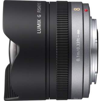 Mirrorless Lenses - Panasonic Lumix G 8mm f/3.5 Fisheye lens - quick order from manufacturer