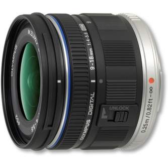 Mirrorless Lenses - Olympus M.ZUIKO DIGITAL ED 9-18mm 1:4.0-5.6 / EZ-M918 black - quick order from manufacturer