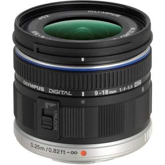 Mirrorless Lenses - Olympus M.ZUIKO DIGITAL ED 9-18mm 1:4.0-5.6 / EZ-M918 black - quick order from manufacturer