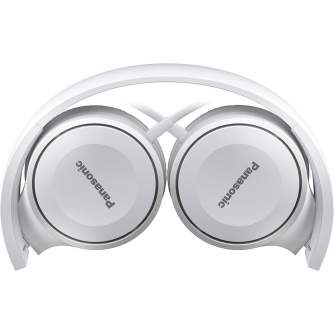 Headphones - Panasonic RP-HF100E-W On-Ear Headphones, White, 30mm driver, Foldable - quick order from manufacturer