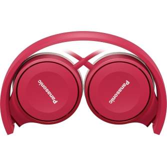 Headphones - Panasonic RP-HF100E-P On-Ear Headphones, Pink, 30mm, Foldable, Lightweight - quick order from manufacturer