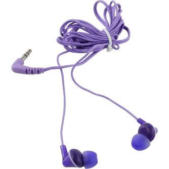 Austiņas - Panasonic RP-HJE125E-V Earphones, Purple, 739109 - быстрый заказ от производителя