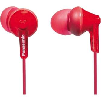 Headphones - Panasonic RP-HJE125E-R Earphones, Red, 41100 - quick order from manufacturer