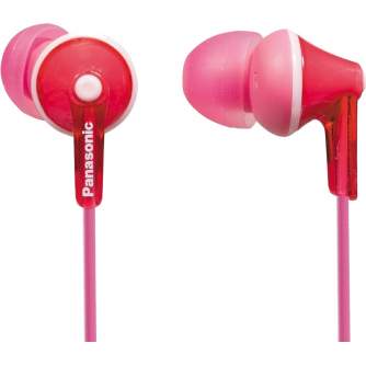 Austiņas - Panasonic RP-HJE125E-P Earphones, Pink, 739067 - быстрый заказ от производителя