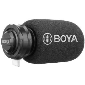 Smartphone Microphones - Boya Digital Shotgun Microphone BY-DM100 for Android USB-C - quick order from manufacturer