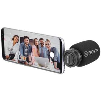 Smartphone Microphones - Boya Digital Shotgun Microphone BY-DM100 for Android USB-C - quick order from manufacturer