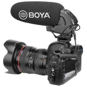 On-Camera Microphones - Boya BY-BM3031 Condenser Shotgun Microphone - quick order from manufacturer